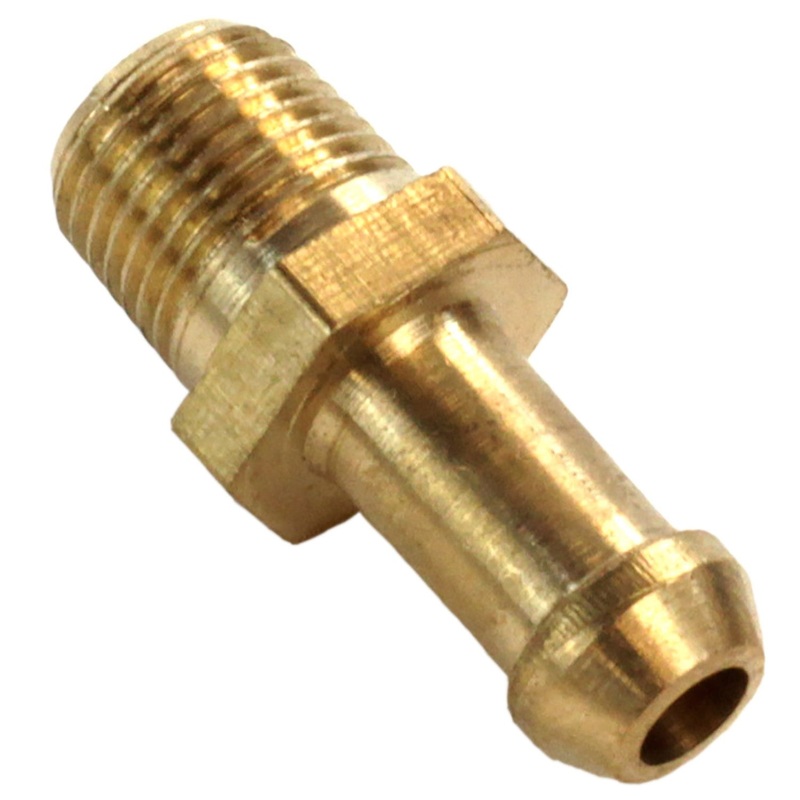 Exoracing Straight Turbo Compressor Nipple 1/8 npt