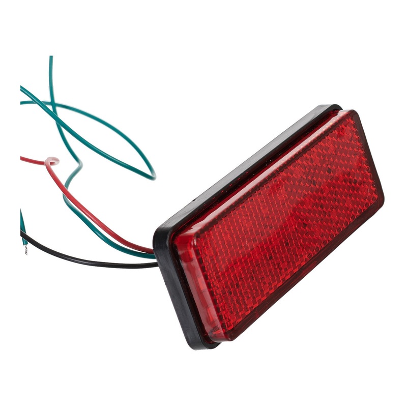 Whites Block LED Tail Light – Compact Rectangular – 35mm X 9