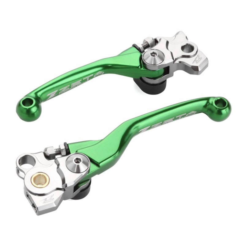 Zeta Pivot Lever Set FP – Kawasaki – Green