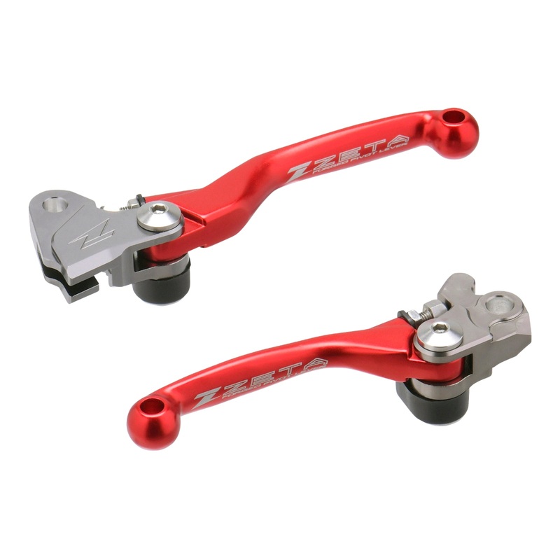 Zeta Pivot Lever Set FP – Kawasaki – Red