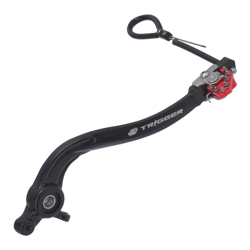 Zeta Trigger Brake Pedal GasGas EC250/300/250F/350F ’21- Red