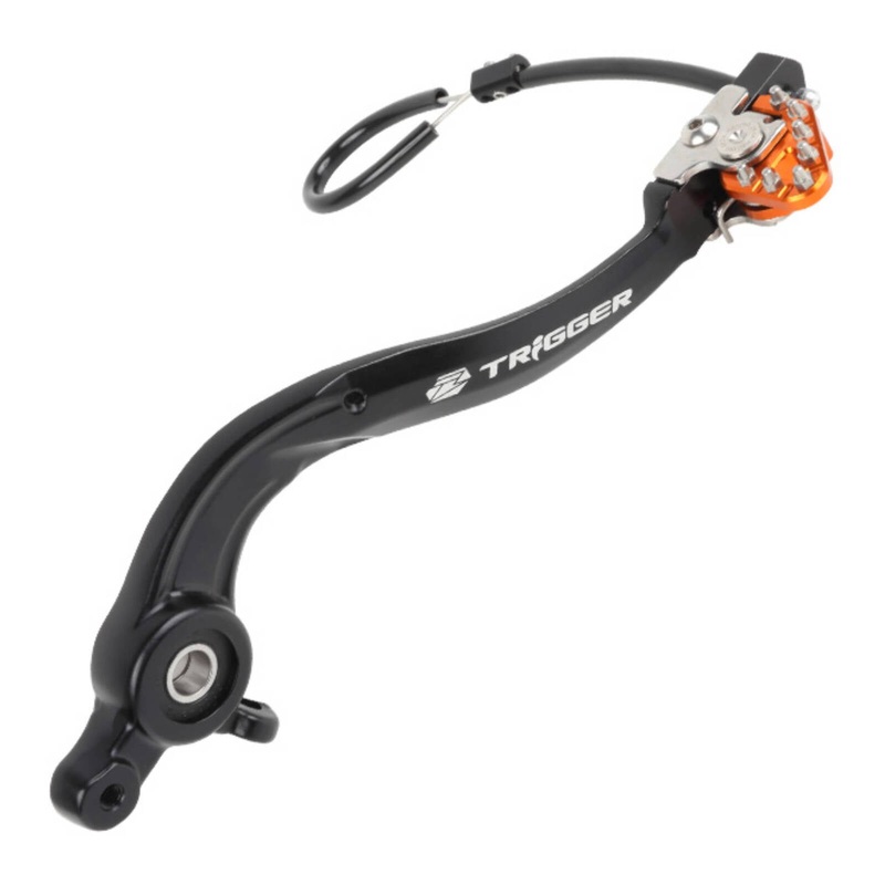 Zeta Trigger Brake Pedal KTM SX ’16- Orange W/BEARING