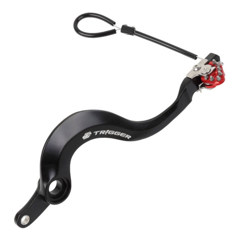 Zeta Trigger Brake Pedal Suzuki RMZ450 ’08- Red