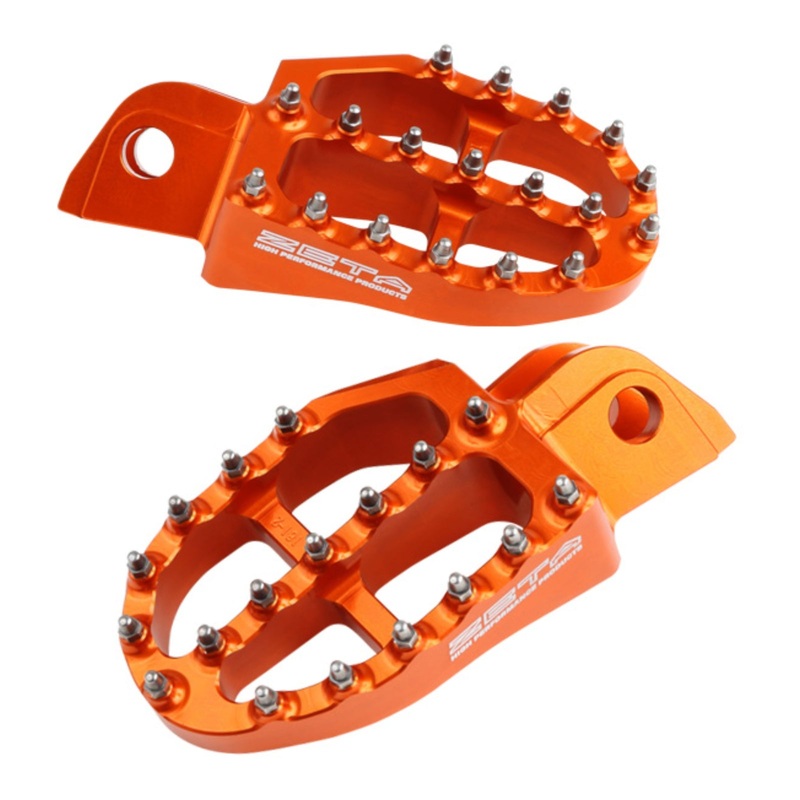 Zeta Aluminium Footpegs KTM SX -’15 – Orange