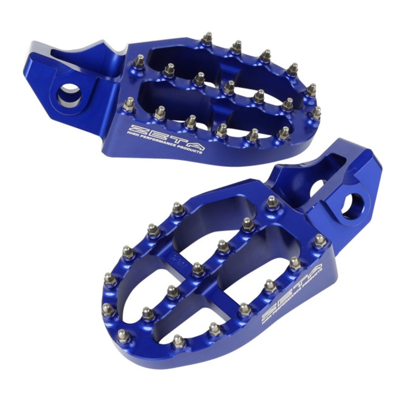 Zeta Aluminium Footpegs Husqvarna MX/ED SX ’16- Blue