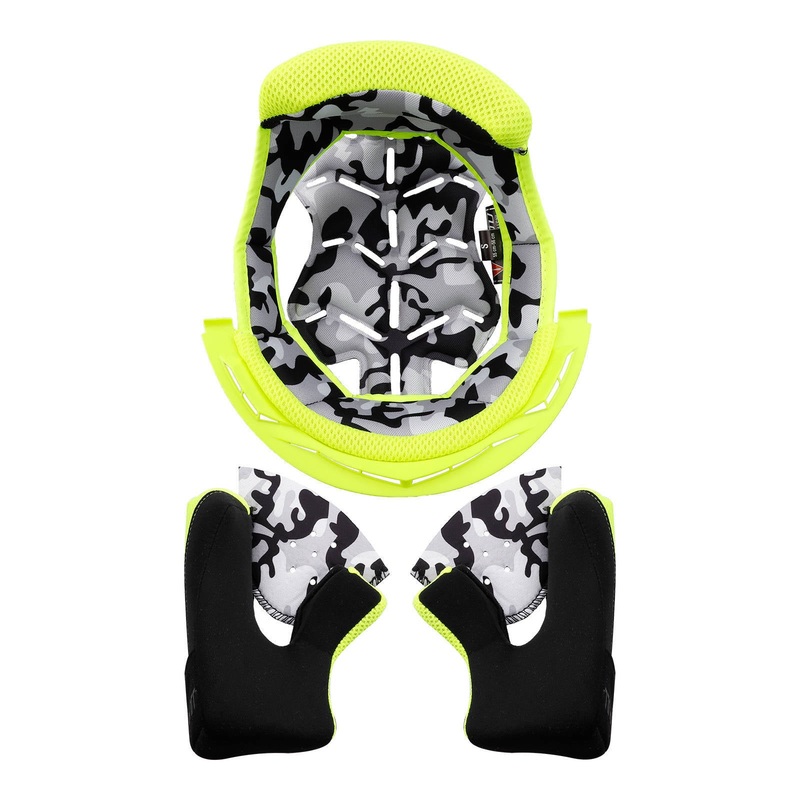 LS2 MX437 Fast Evo Liner – Hi-Vis Yellow