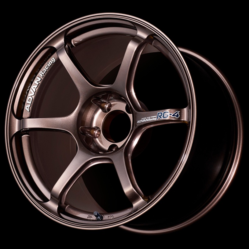 Advan RG-4 Alloy Wheel – 17×8 ET37 5×114.3 Racing Copper Bronze