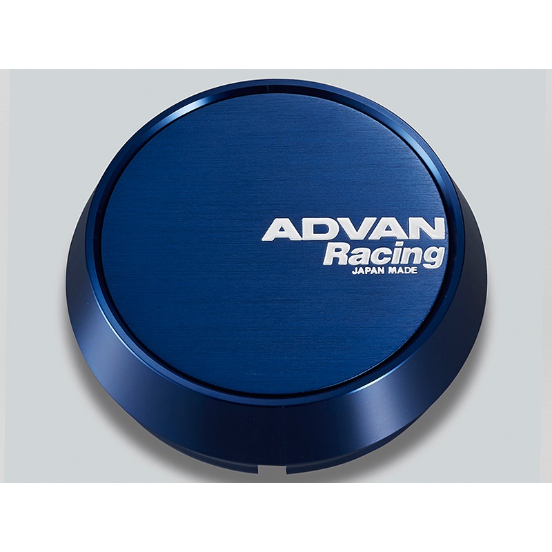 Advan Alloy Wheel Centre Cap, 73, Middle Type for 114.3 / 120 PCD – Blue Alumite
