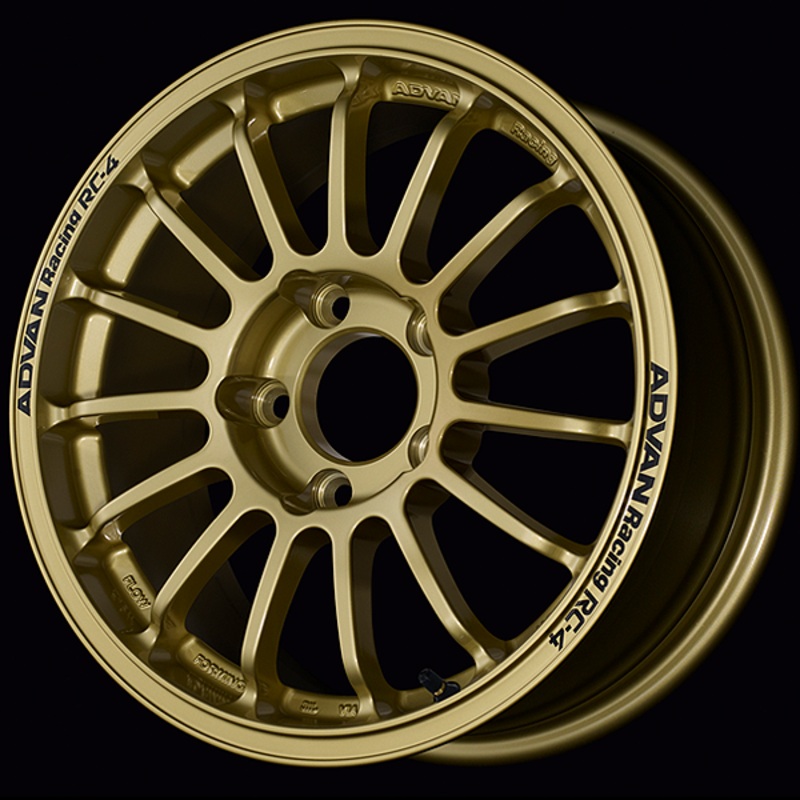 Advan RC-4 Gravel Alloy Wheel – 15×7 ET35 5×100 Rally Gold