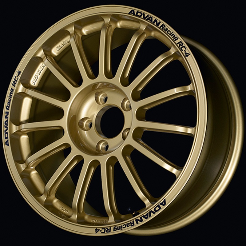 Advan RC-4 Tarmac Alloy Wheel – 18×8 ET37 5×114.3 Rally Gold