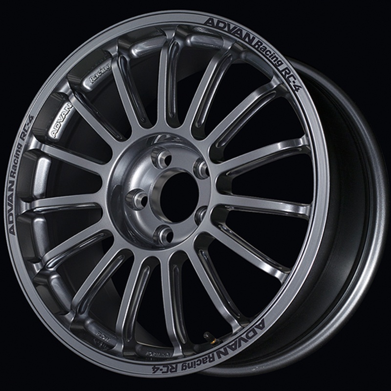 Advan RC-4 Tarmac Alloy Wheel – 18×8 ET37 5×114.3 Rally Gun Metallic
