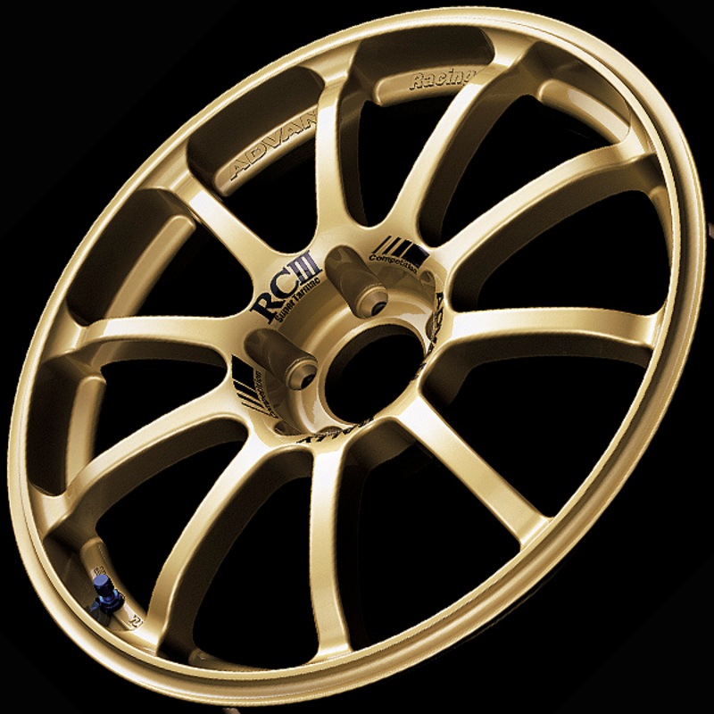 Advan RCIII Alloy Wheel – 18×8.5 ET53 5×114.3 Gold
