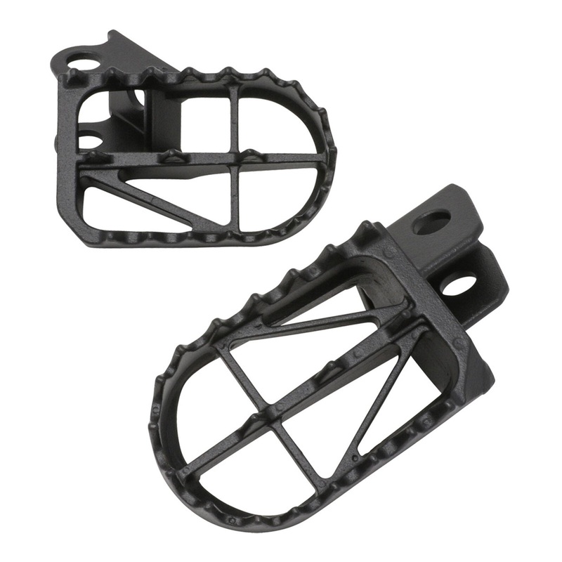 Zeta Wide Foot Pegs CrMo U-Wide CRF250/450 ’02-, CRF150R ’07-