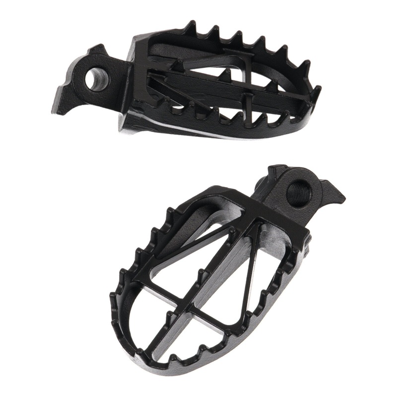 Zeta Wide Foot Pegs CrMo U-Wide YZ/WR250F/450F, YZ125/250 ’99