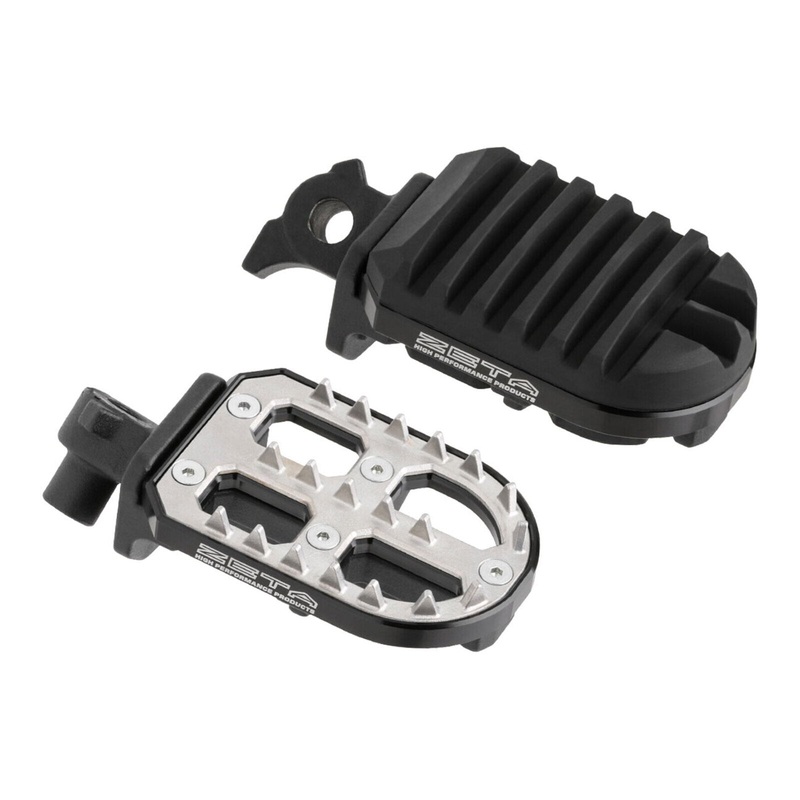 Zeta Adventure Foot Pegs Tenere 700 ’20- Black