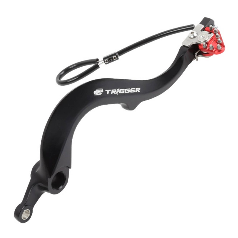 Zeta Trigger Brake Pedal Kawasaki KX250/F ’06-20 Red