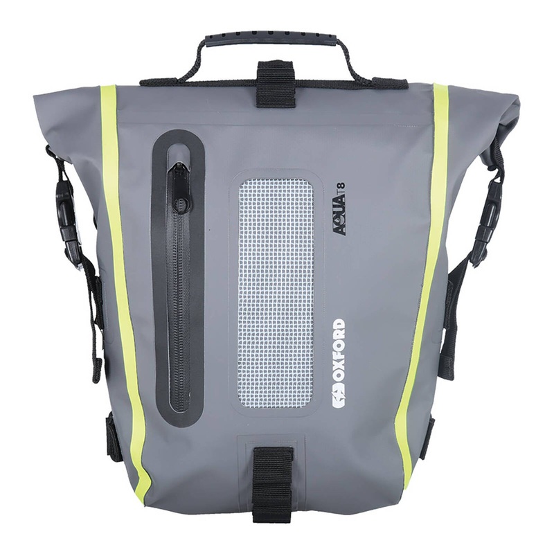Oxford Tail Bag Aqua T8 – Black / Grey / Fluro Yellow