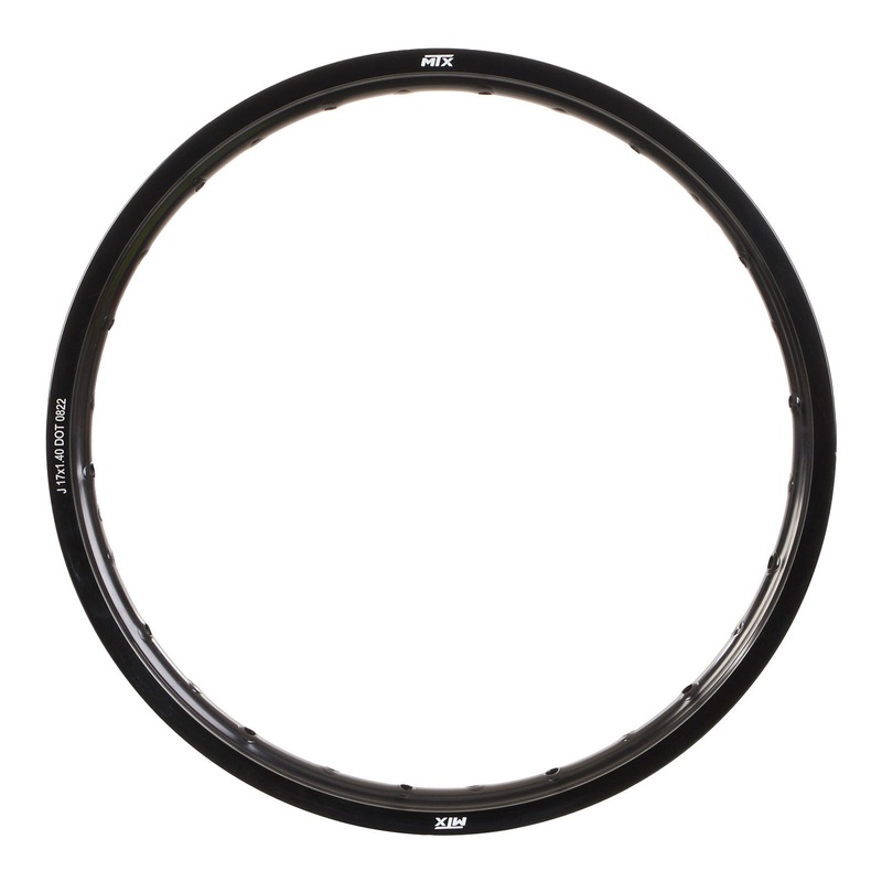 MTX Rim 7075 T6 Alloy – 17 x 1.40 28H Black