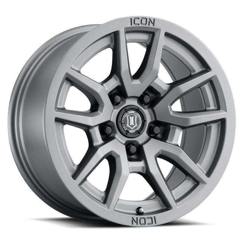 ICON ALLOYS VECTOR 5 TITANIUM -17 x 8.5 / 5 x 150 / 25MM / 5.75 BS