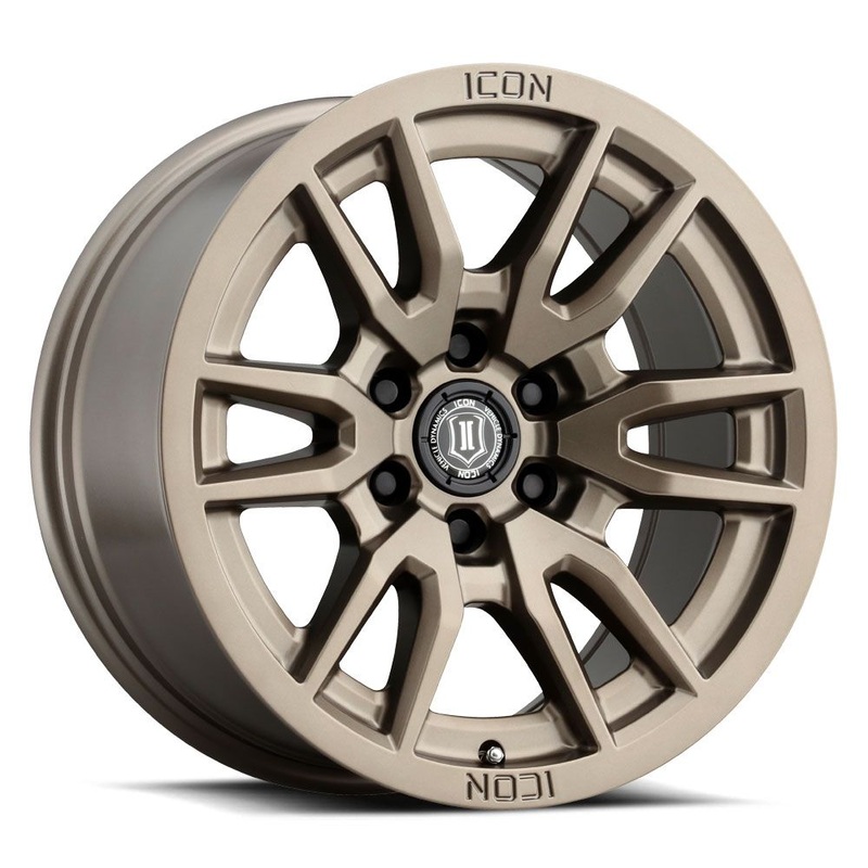 ICON ALLOYS VECTOR 6 BRONZE  17 X 8.5 / 6 X 135 / 6MM / 5 BS