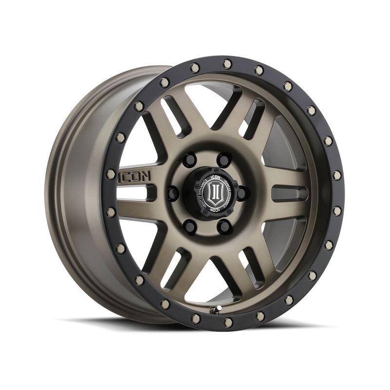 ICON ALLOYSS SIX SPEED BRONZE  17 X 8.5 / 5 X 150 / 25MM / 5.75 BS