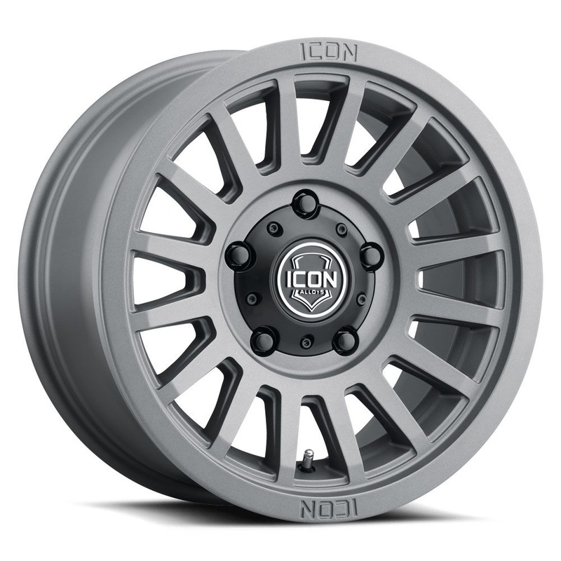 ICON Alloys Recon SLX, Charcoal, 17 x 8.5 / 6 x 5.5, 25mm Offset, 5.75 BS
