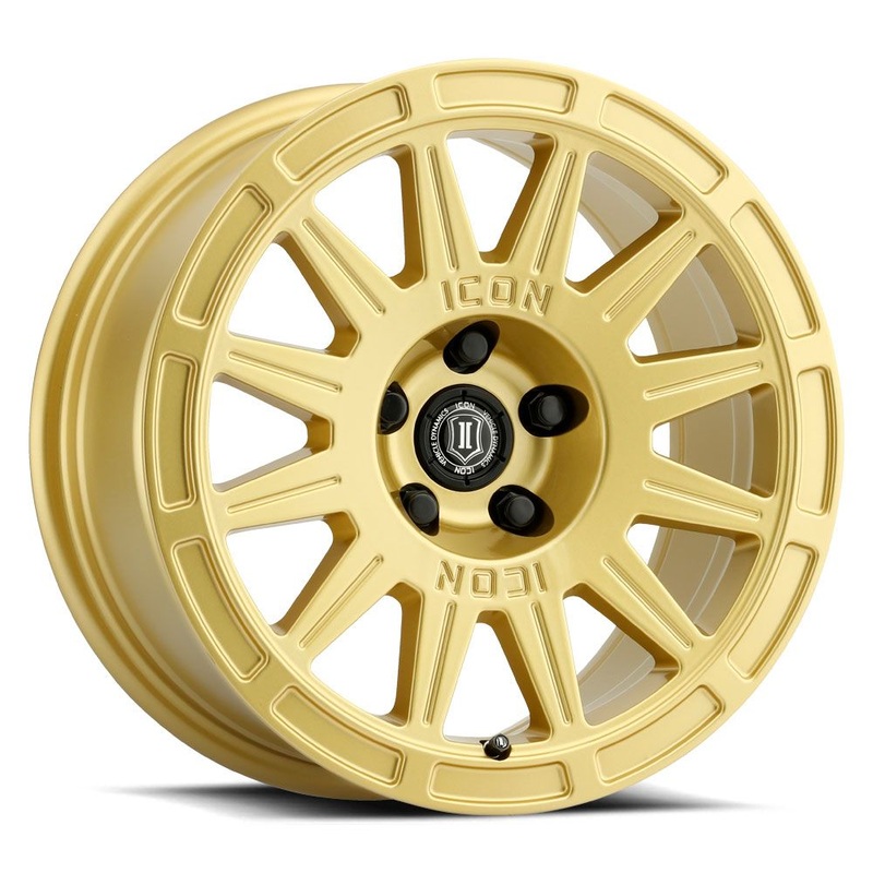 ICON ALLOYS RICOCHET GLS GOLD  17 X 8 / 5 X 100 / 38 MM / 6 BS