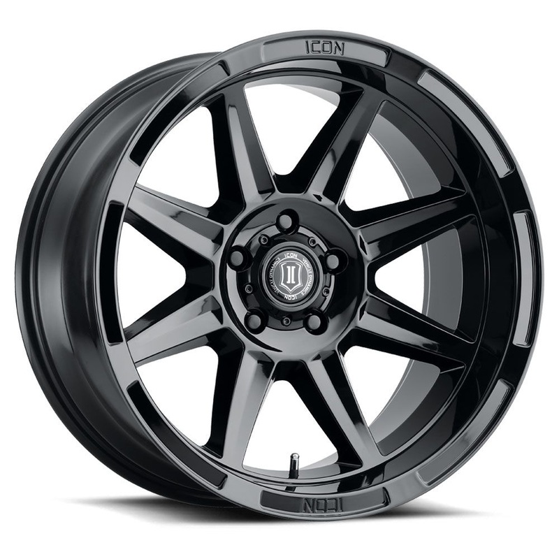 ICON ALLOYS BANDIT GLS BLACK  2010 / 6 x 5.5 / -24MM / 4.5 BS