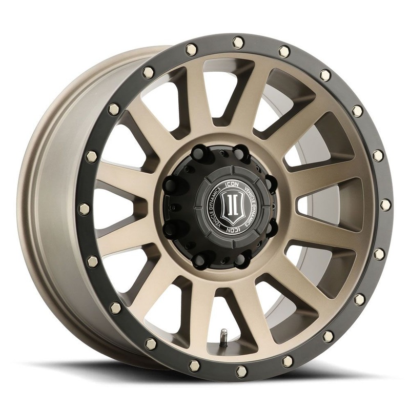 ICON ALLOYS COMPRESSION HD BRONZE  18 X 9 / 8 X 6.5 / 12 MM / 5.5 BS
