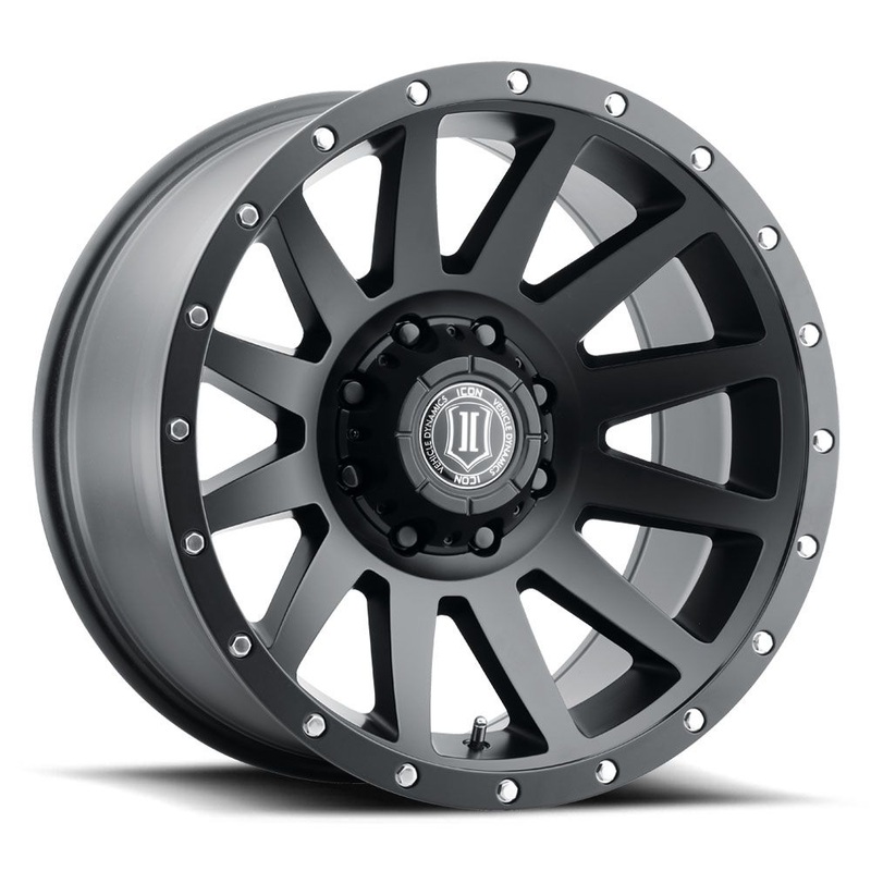 ICON ALLOYS COMPRESSION SAT BLK  20 X 10 / 8 X 180 / -19 MM / 4.75 BS
