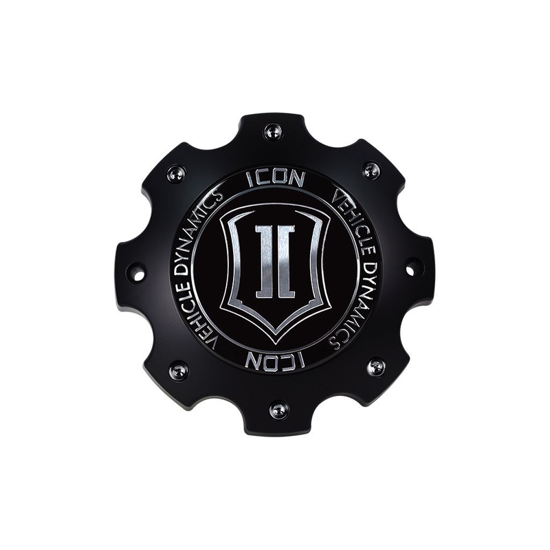 ICON ALLOYS  SHIELD/ALPHA CENTER CAP  8X180