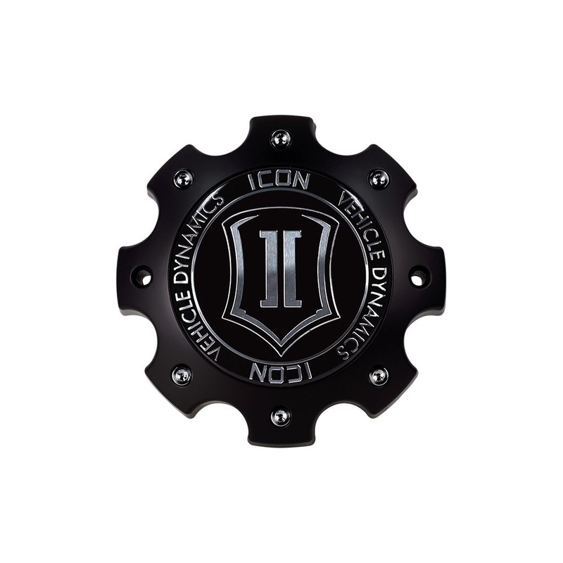 ICON ALLOYS  SHIELD/ALPHA CENTER CAP  8X6.5 / 8X170