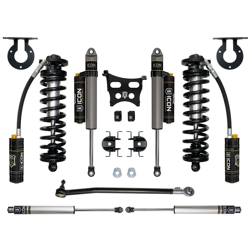 ICON 2023-2024 Ford F-250/F-350 Super Duty 4WD, 2.5-3 Lift, Stage 4 Coilover Conversion System