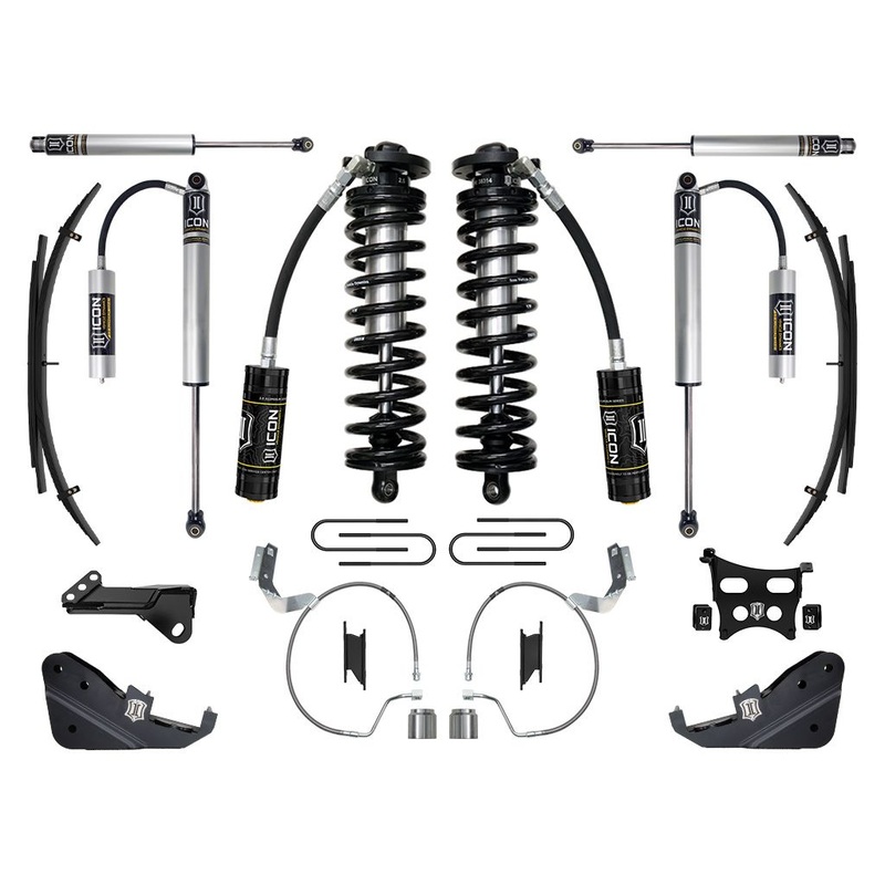 ICON 2023-2024 Ford F-250/F-350 Super Duty 4WD, 4-5.5 Lift, Stage 2 Coilover Conversion System w/ Expansion Packs