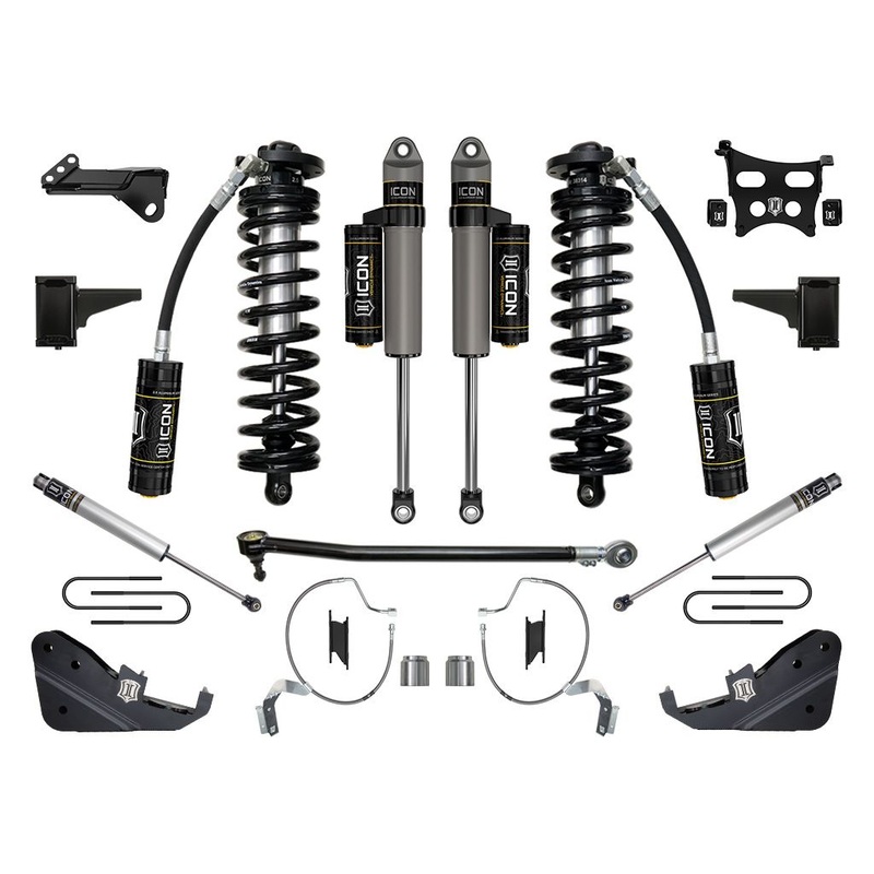 ICON 2023-2024 Ford F-250/F-350 Super Duty 4WD, 4-5.5 Lift, Stage 4 Coilover Conversion System