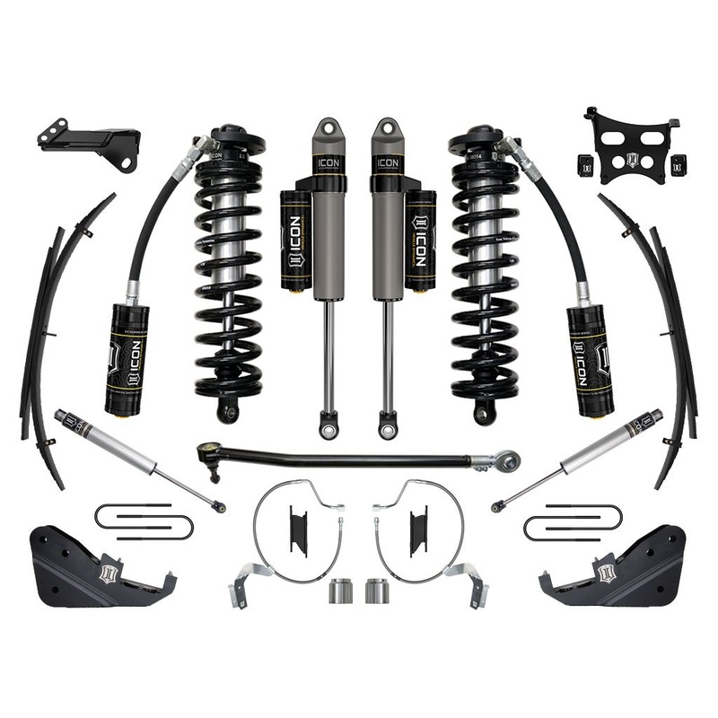 ICON 2023-2024 Ford F-250/F-350 Super Duty 4WD, 4-5.5 Lift, Stage 4 Coilover Conversion System w/ Expansion Packs