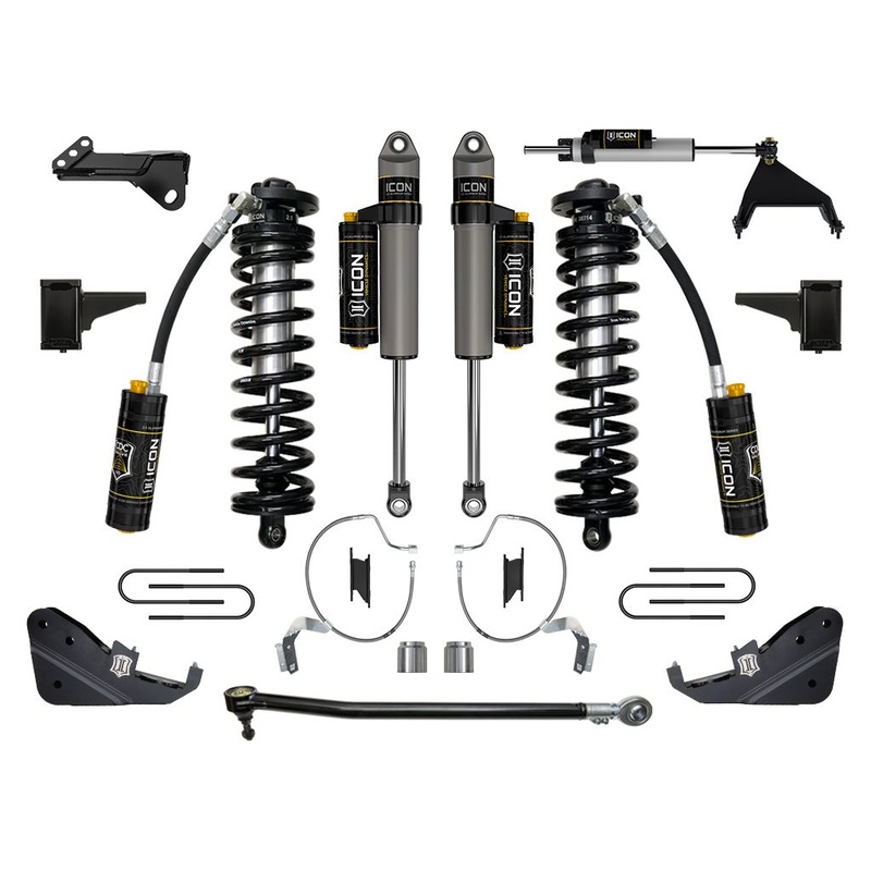 ICON 2023-2024 Ford F-250/F-350 Super Duty 4WD, 4-5.5 Lift, Stage 5 Coilover Conversion System