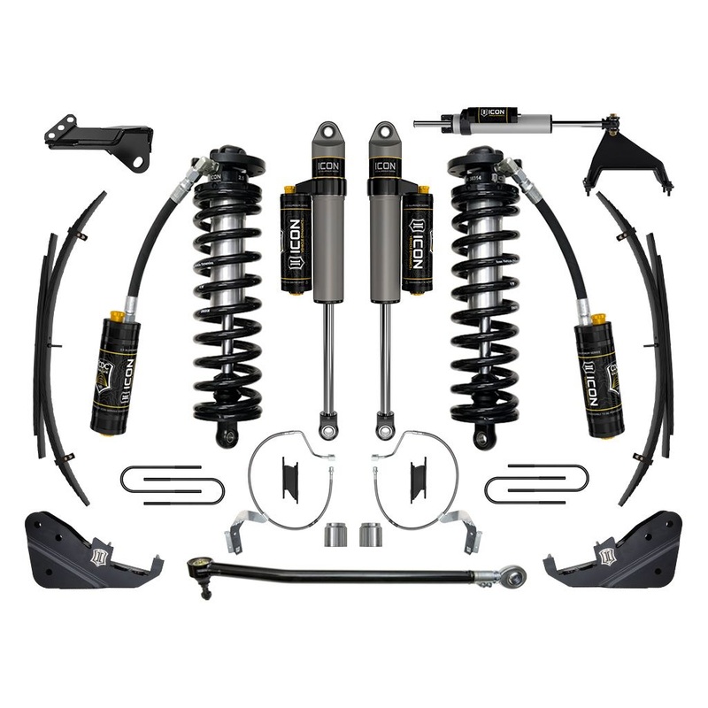 ICON 2023-2024 Ford F-250/F-350 Super Duty 4WD, 4-5.5 Lift, Stage 5 Coilover Conversion System w/ Expansion Packs