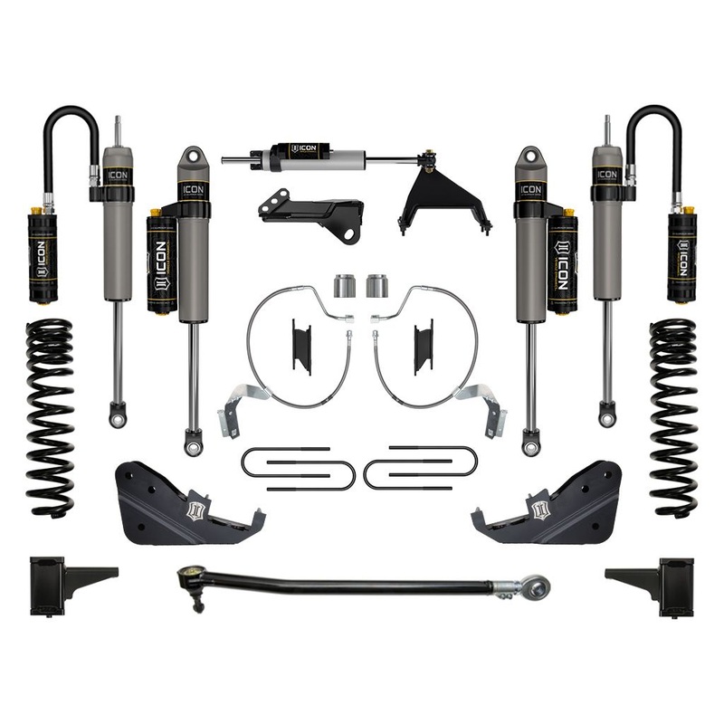 ICON 2023-2024 Ford F-250/F-350 Super Duty 4WD Gas, 4.5 Lift, Stage 5 Suspension System