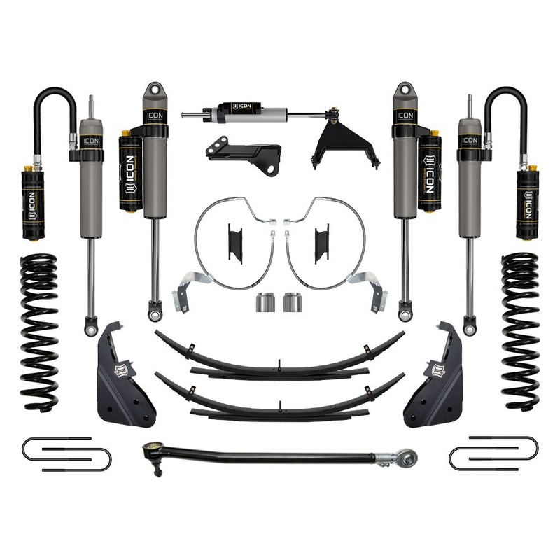 ICON 2023-2024 Ford F-250/F-350 Super Duty 4WD Gas, 4.5 Lift, Stage 5 Suspension System w/ Expansion Packs