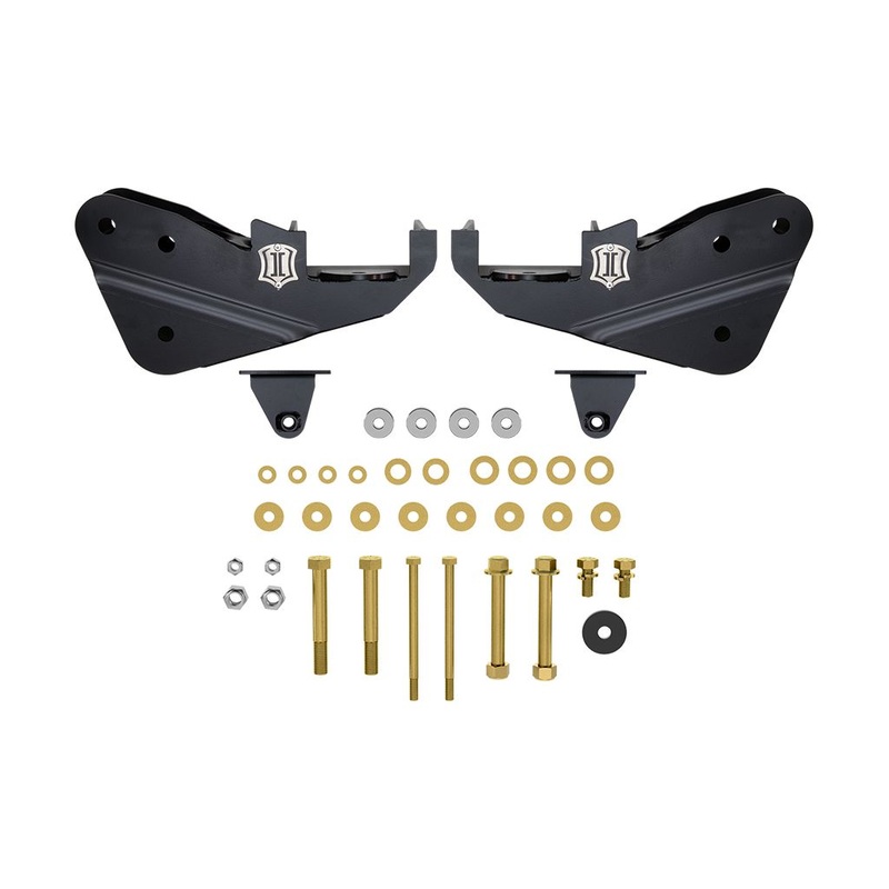 ICON 2023-2024 Ford F-250/F-350 Super Duty 4WD, Radius Arm Drop Kit