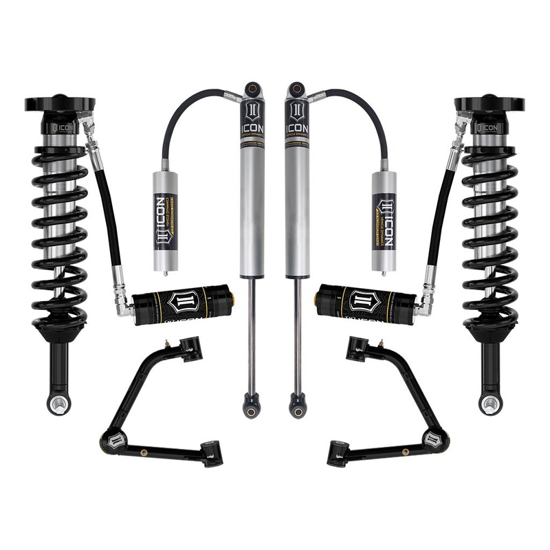 ICON 2023-2024 GMC Canyon AT4, Denali, & Elevation/Chevrolet Colorado Trail Boss, 1.75-2.5 Lift, Stage 3 Suspension System w/ Tubular Upper Control Arms
