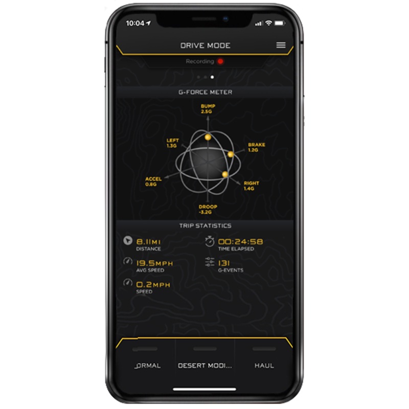 ICON 2024 Toyota Tacoma, 0-1 Lift, Rear, V.S. 2.5 Aluminum Series, Remote Reservoir Shocks w/ CDEV, Pair