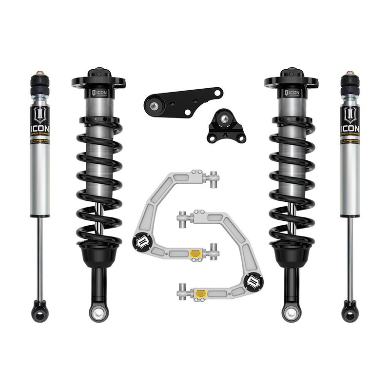 ICON 2024 Toyota Tacoma 1.25-3 Lift, Stage 2 Suspension System, Billet UCA