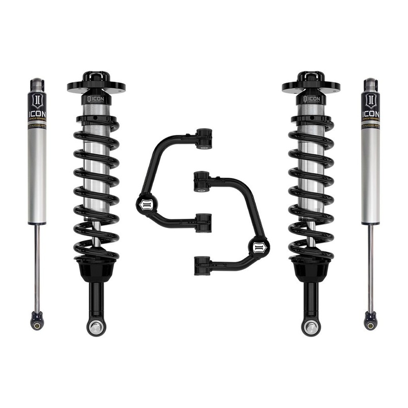ICON 2021-2023 Ford F-150 Tremor, 2.5-3 Lift, Stage 1 Suspension System, Tubular UCA