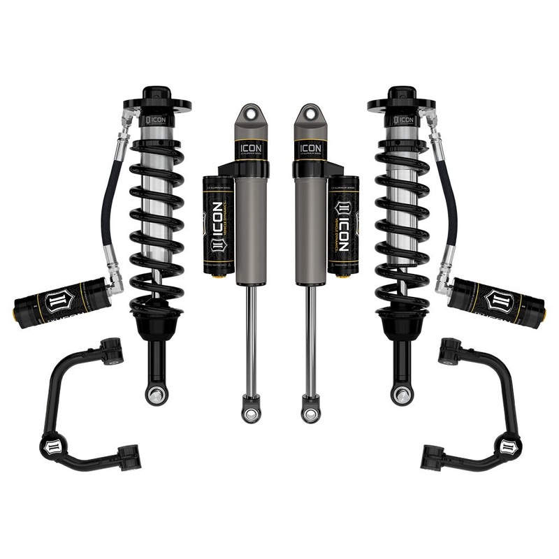 ICON 2021-2023 Ford F-150 Tremor, 2.5-3 Lift, Stage 3 Suspension System, Tubular UCA