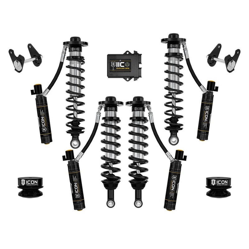 ICON 2022-2023 Ford F-150 Lightning, 3.5-0 Drop, Stage 4 Suspension System
