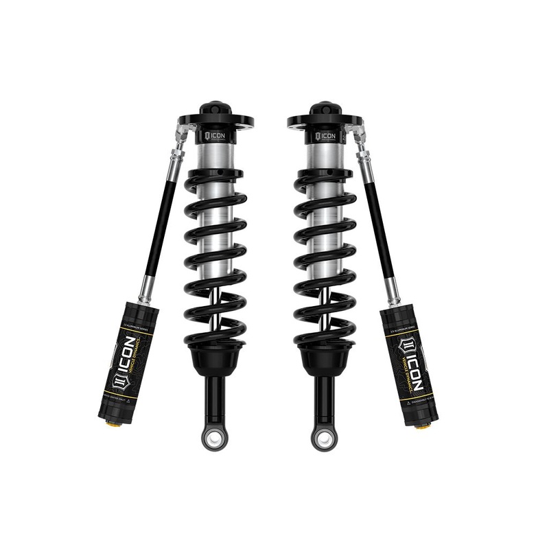 ICON 2022-2023 Toyota Tundra, 5-6 Lift, 2.5 Remote Reservoir Front Coilover Kit, Pair