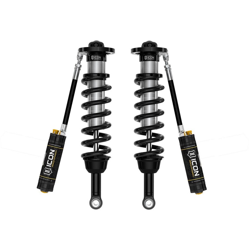 ICON 2022-2023 Toyota Tundra, 5-6 Lift, 2.5 Remote Reservoir with CDCV Front Coilover Kit, Pair