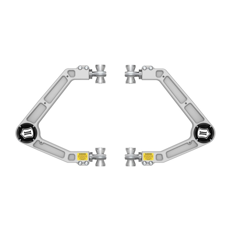 ICON 2023-2024 Chevrolet Colorado WT, LT, & Z71, Billet Upper Control Arms, w/ Delta Joint PRO